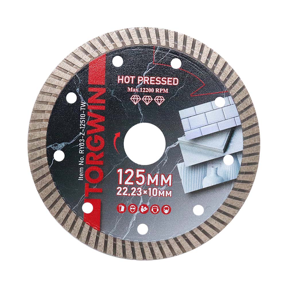 ပူပြင်းသည့် Turbo Diamond Turbo Diamond သည် Tile အတွက်ဓါး Pro