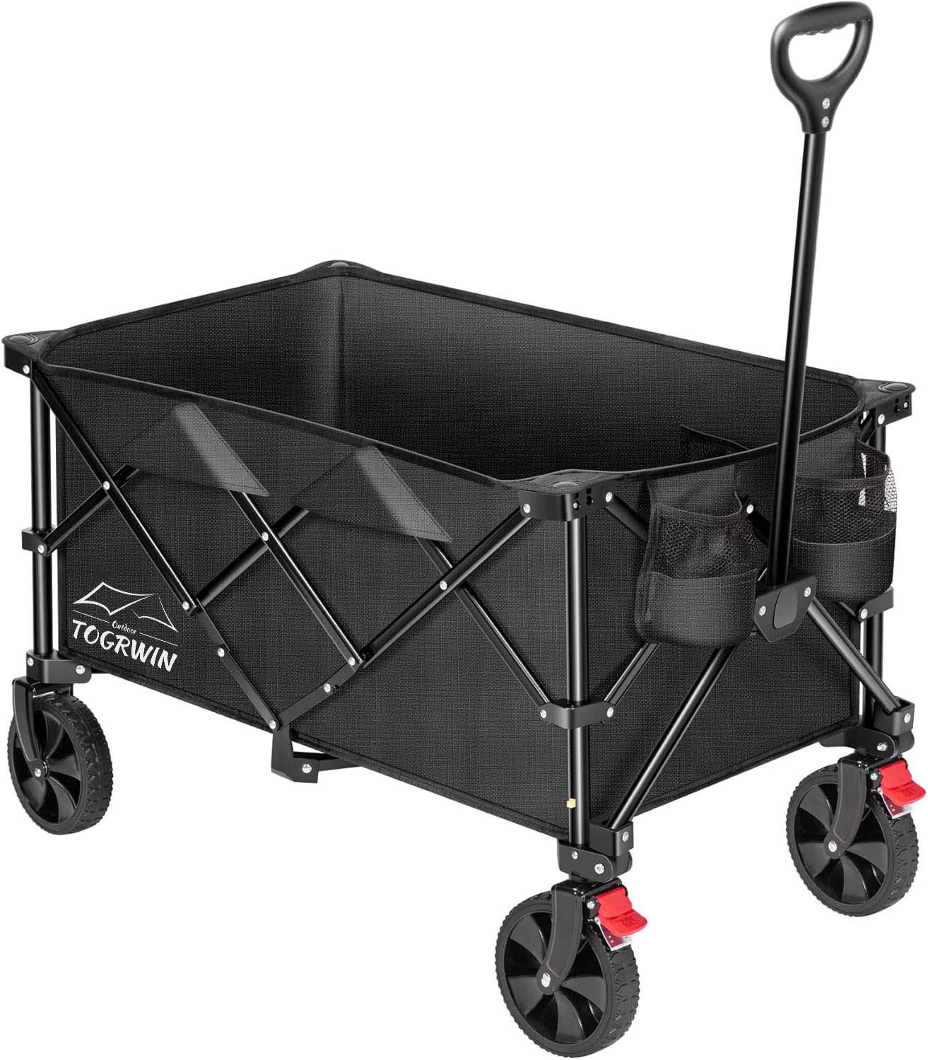 Torgwin 200L Collapsible လှည်း 300lks လေးလံသောတာဝန် utility utility utility ကိုဥယျာဉ်လှည်း